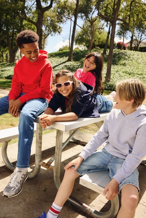 301 Youth Essential Hoodie | Smart Blanks